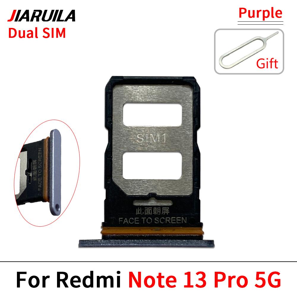 Слот для SIM-карты для Xiaomi Redmi Note 11 Pro 1G 1G / Note 11 Pro Plus Держатель лотка SIM-карты Слот для карты Micro SD Адаптер