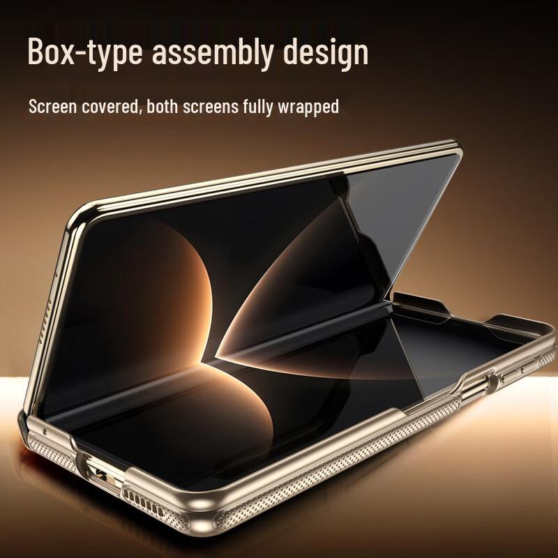 Магнитный чехол из натуральной кожи для складного телефона Huawei Mate X7