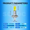 SOFOC Суперяркие автомобильные противотуманные фары H1, фары, лампа дальнего/ближнего света, 100 Вт, желтый, 3000K, комплект из 2 шт.
