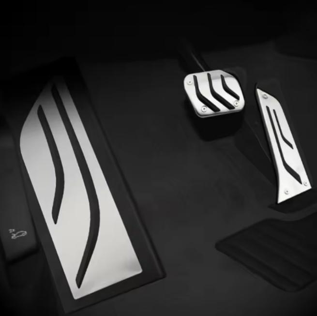 Автомобильные педали для BMW X3 G01 X4 G02 2019-2022 LHD, акселератор, газ, топливо, тормоз, сцепление, чехол для педали, противоскользящая накладка, аксессуары