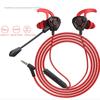 Gaming Wired Earphone 3.5mm Headset with Mic Headphones for PS4 PUBG 3.5mm Phone 3D Earbuds