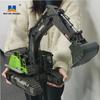 HUINA 1593 593 Радиоуправляемый Экскаватор-Дробилка Самосвал 1/14 Грузовик Гусеничный Сплав Трактор 2.4G Машина на Радиоуправлении Строительная Игрушка для Мальчиков Детей