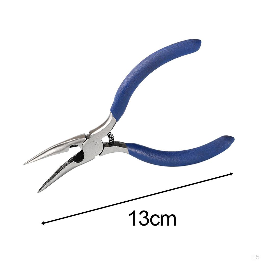 Плоскогубцы с длинным носом, куриные ножки, без костей, с удобной ручкой, 5-дюймовый инструмент для удаления ювелирных изделий, плоскогубцы для