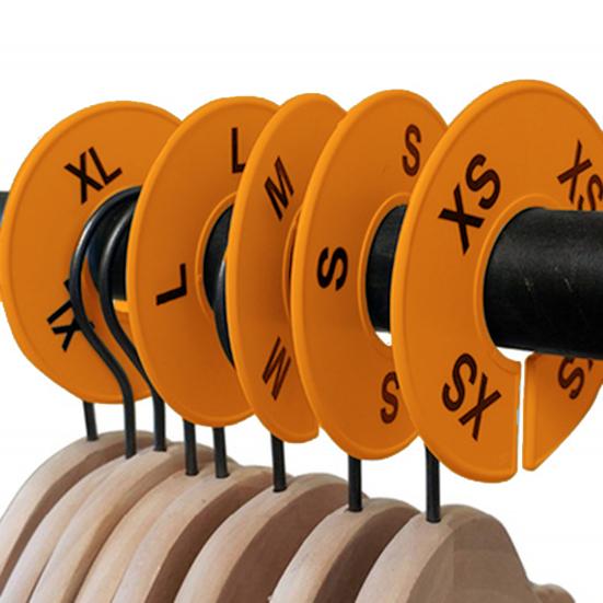 Полезная тонкая работа, отличительная одежда, компактные круглые вешалки для одежды, органайзеры, аксессуары для магазина одежды, разделители одежды