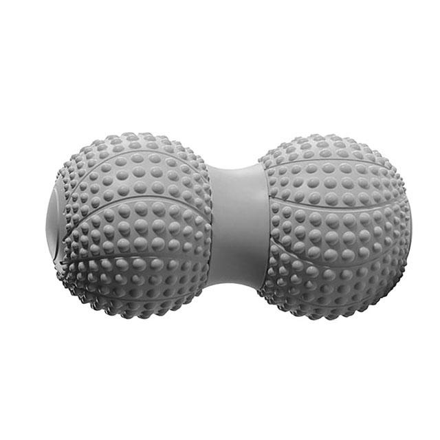 Tpe Yoga Fitness Ball Peanut Roller Double Lacrosse Massage Ball For Deep Tissue Myofascial Release Neck Leg Arm Muscle Relax