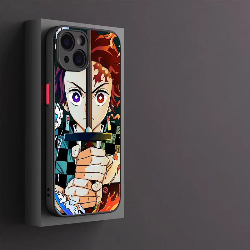 Чехол для телефона Nezuko Anime Demon Slayer для iPhone 11 XR XS 7 8 Kyojuro Purgatory