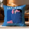 Hot People Living in a Frame Cushion Cover Soft Washable Pillow Case Multi-Scene for Couch Bed Travel Office Use