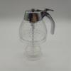 Honey Syrup Juice Dispenser No Drip Glass Beautiful Honeycomb Shaped Pot And Maple Syrup Dispenser Efficient Anti-Crystallization Multi-Functional Bee