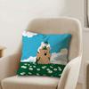 Cartoon DDinotaeng Personalized picture text home decorative pillows Household Gifts xcm