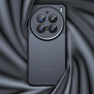Для Vivo X200 Pro Чехол Крышка Vivo X200 Pro Capas Ударопрочный Задняя Панель Телефона Матовый Матовый Черный Прозрачный Для Fundas Vivo X200 Pro