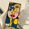 Чехол с изображением абстрактного портрета для Samsung Galaxy S22 S21 Ultra Note 20 S8 S9 S10 Note 10 Plus S20 FE S21 FE