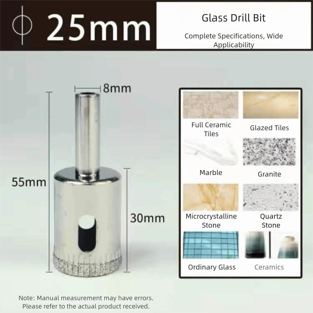 Electroplated Hole Saw Drill Bit Diamond Wear Resistant Drill Bits Drilling Crown 6-35mm Glass Hole Saw Tile Marble Ceramic