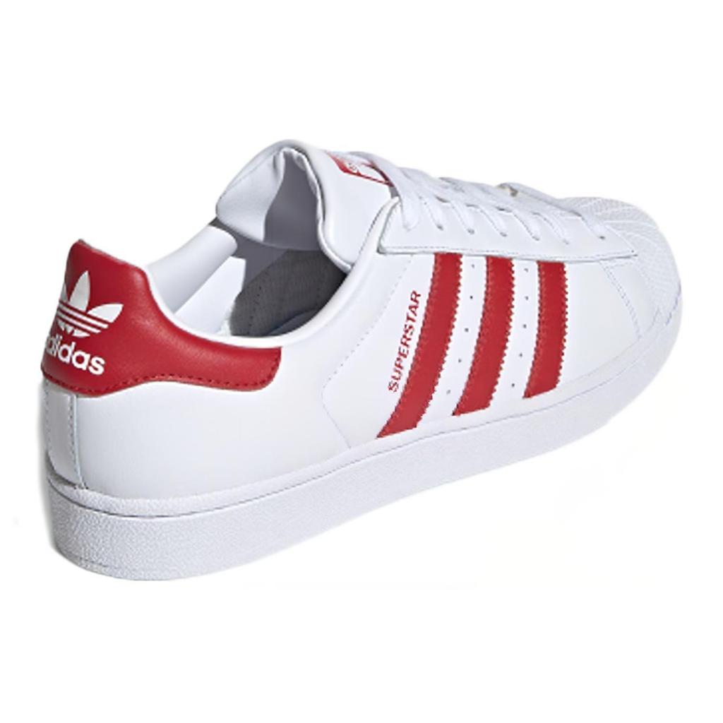 Adidas Superstar 'White Scarlet' BD7420