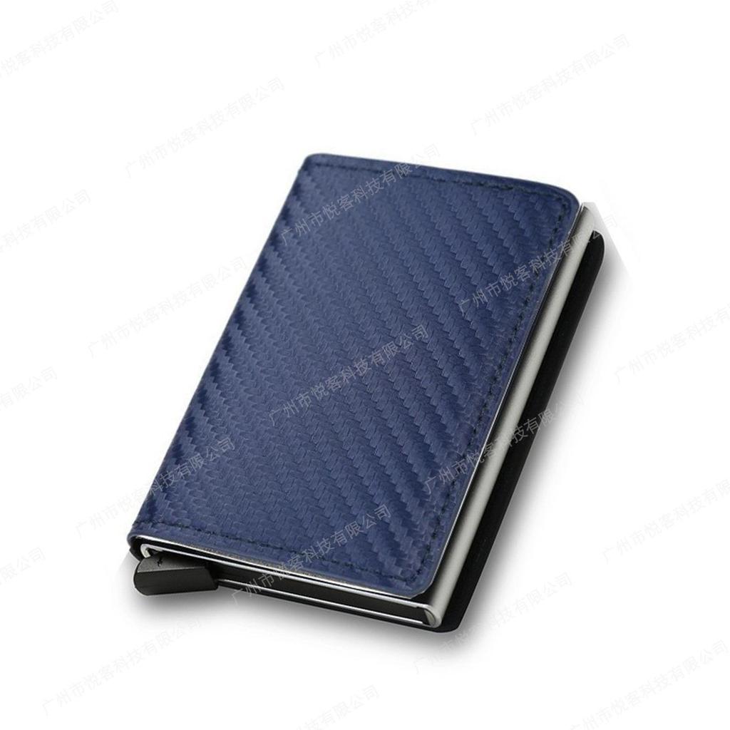 Ultra-Thin Men's Anti-Skimming Carbon Fiber RFID Wallet