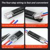 2 Pin LED Connector 30 Pieces Solderless Adapter Terminal Quick LED Connector For Electrical Work Circuit Repair Home