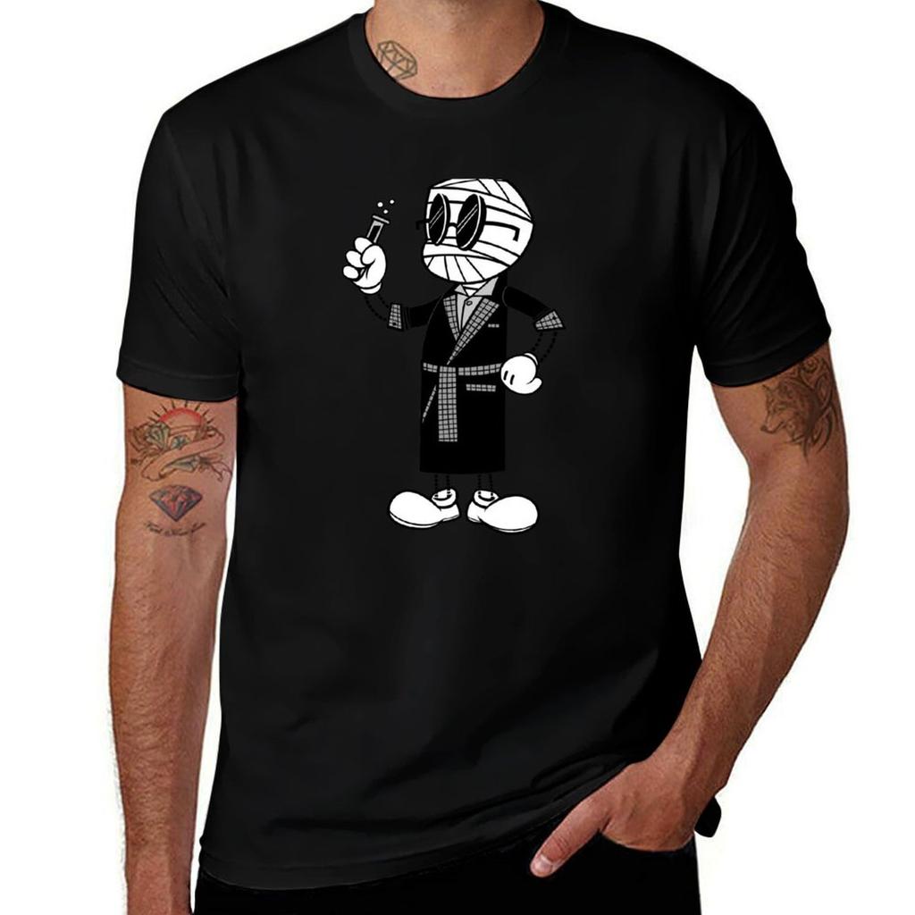 Old School Cartoon Invisible Unisex TShirt Halloween Casual TShirt