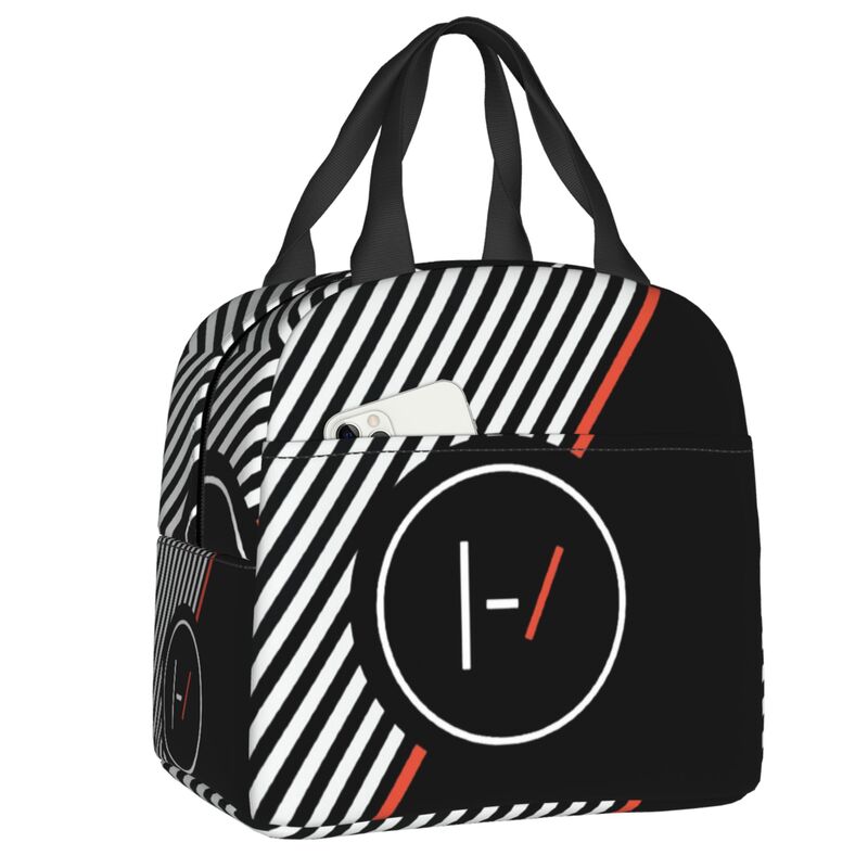 Custom T-Twentys One P-Pilots Eagle Insulated Lunch Bag for Women Resuable Thermal Cooler Lunch Tote Office Work School