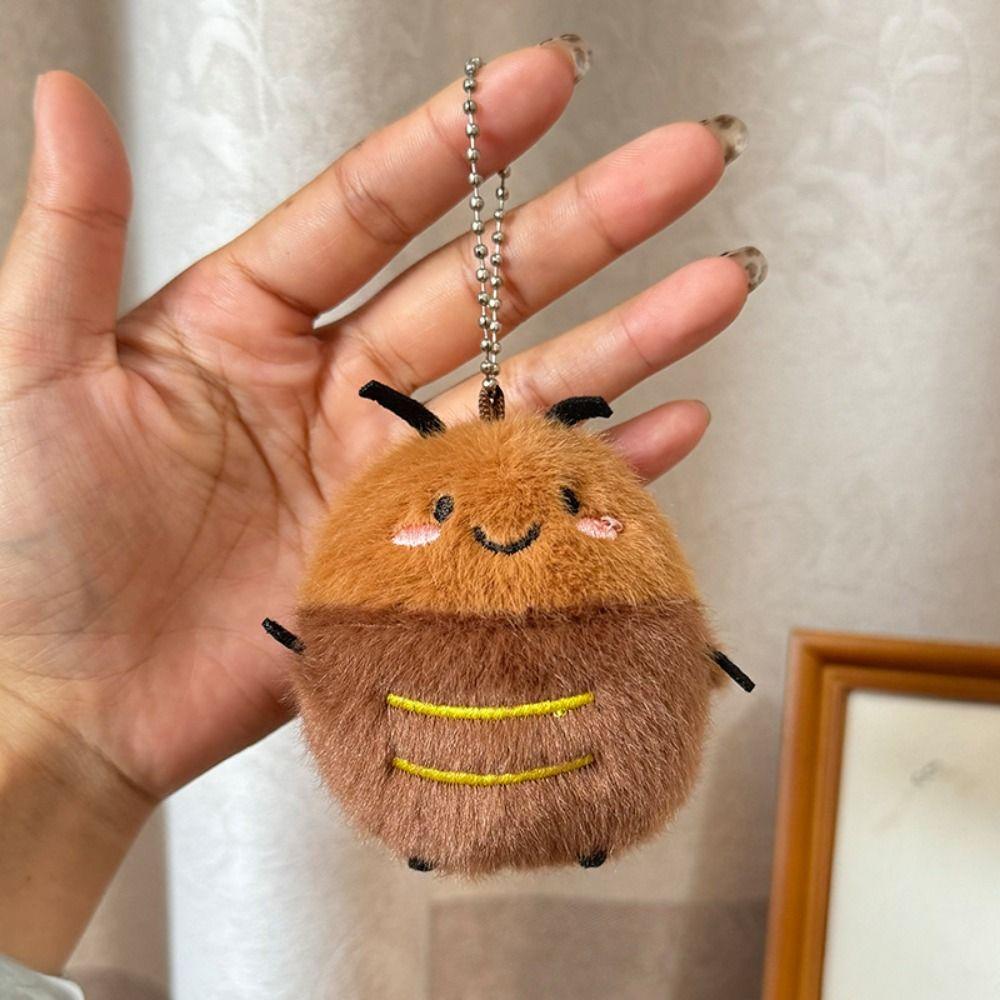 Мягкая плюшевая кукла в виде насекомого-таракана, брелок для ключей в виде плюшевого таракана, декор для вечеринки