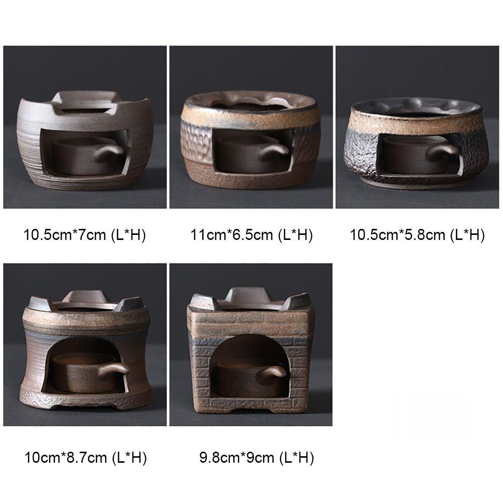 Керамическая чайная плита, керамическое основание для подогрева чая, креативный подогреватель чайника