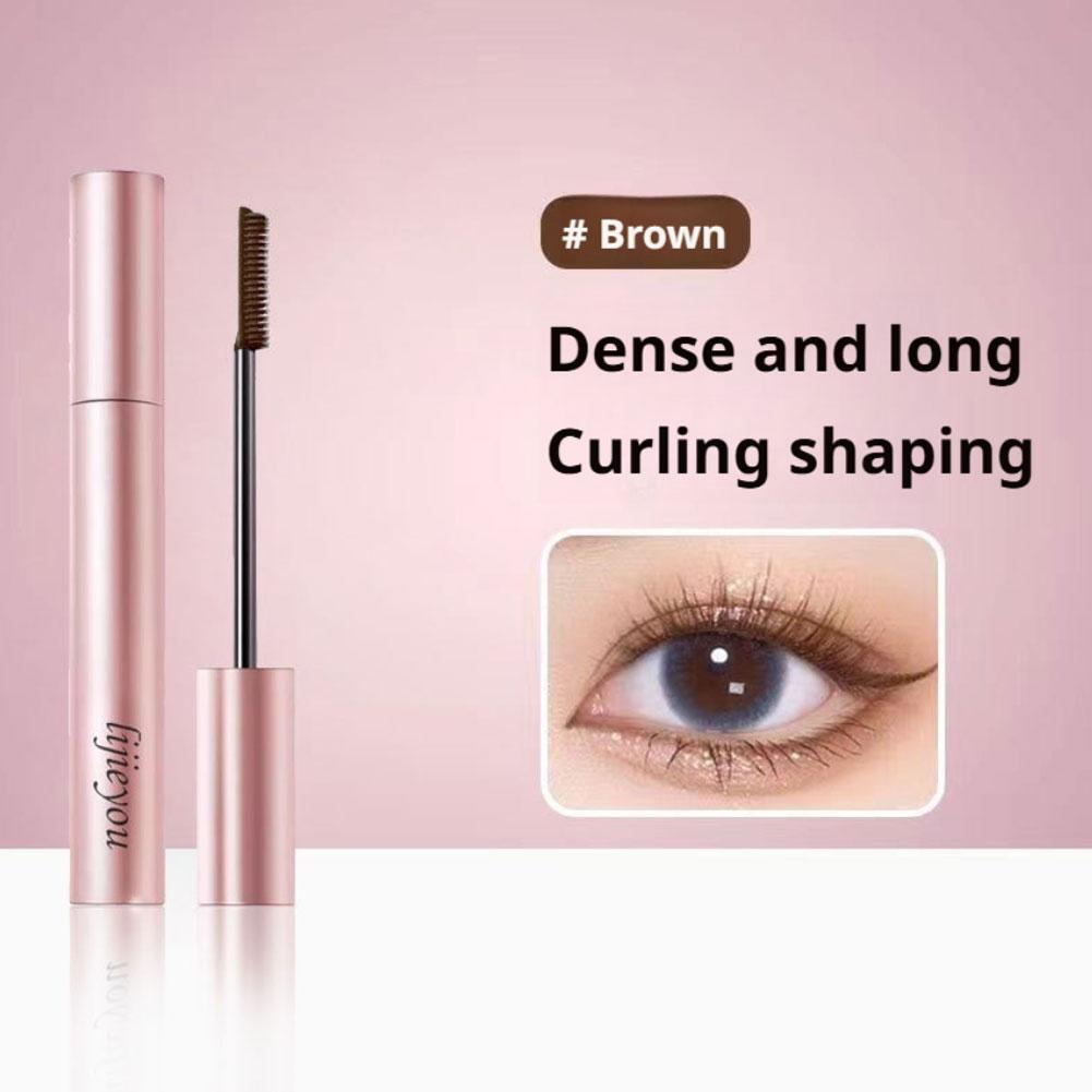 Mascara Waterproof And Sweat-proof Long-lasting Makeup Primer Eyelash Smudging And Thick No Lon W8L1