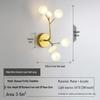 Firefly Chandelier: Modern Minimalist Branch Light for Living Room, Bedroom, or Dining Room - Nordic Creative Design