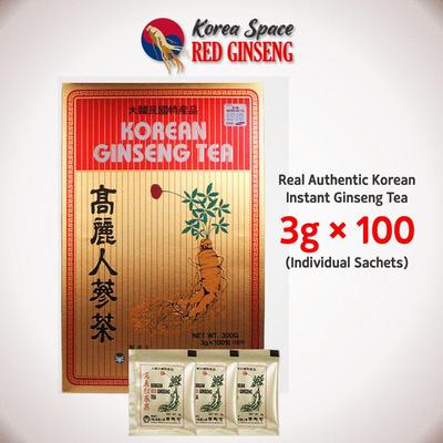 [Korea Ginseng Buleebang Co.] Настоящий аутентичный корейский быстрорастворимый чай с женьшенем (Индивидуальные саше)
