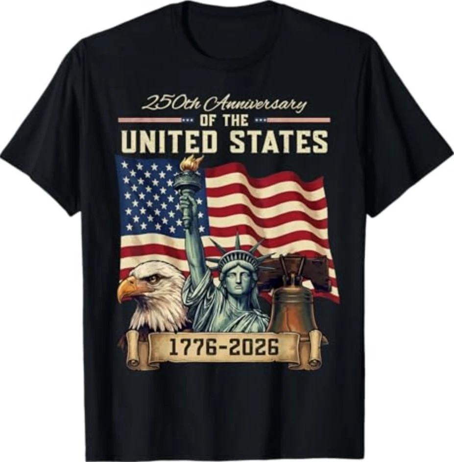 250 Anniversary USA 250th US Flag Patriotic 4th Of July Unisex Unisex TShirt