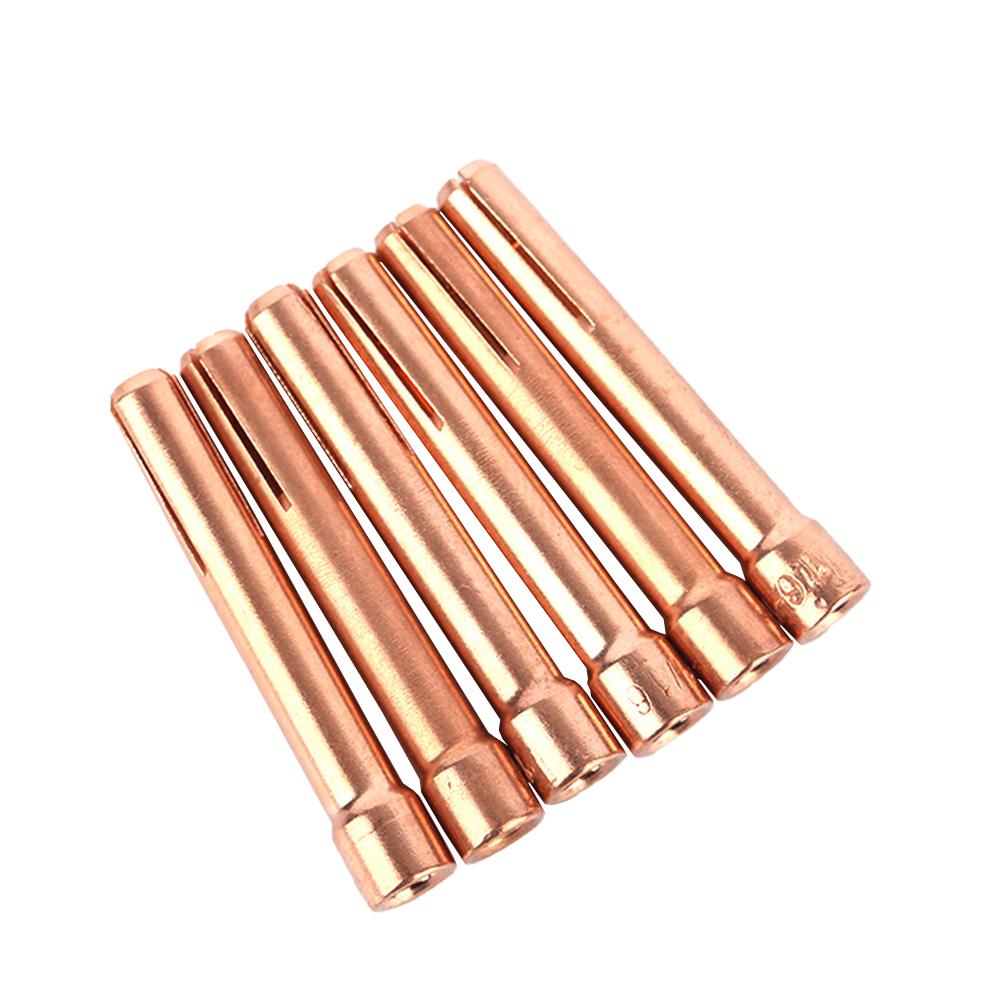 10PCS/Set Collet Brass Collet Tungsten Compatibility