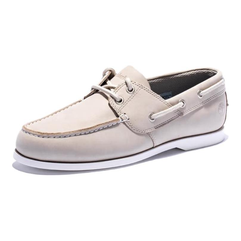 Timberland Cedar Bay 2Eye Удобные Универсальные Нескользящие Прочные Низкие Повседневные Кроссовки Мужские Светло-Серые TB0A6C9PE02