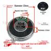 23mm iron magnet with dustproof mesh 8 ohm 0.25 watt