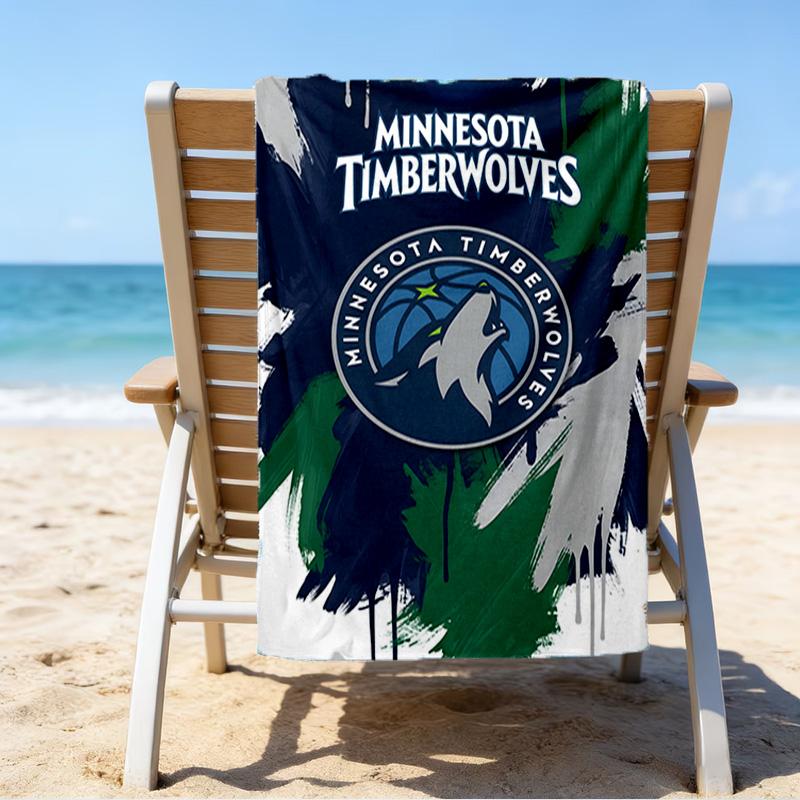 Minnesota Logo Quick-Dry Microfiber Beach Towel Super Soft & Absorbent for Bath, Beach, Travel Bath Time Accessory, Fan gifts