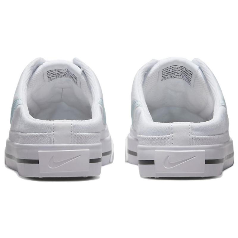 Nike Женские кроссовки Court Legacy Mule 'Белый Светло-голубой Серый' DB3970-101