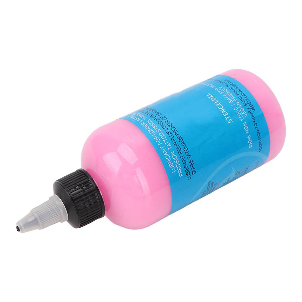Pink Tattoo Transfer Cream Moisturize Skin Friendly Fast Print Long Lasting Tattoo Stencil