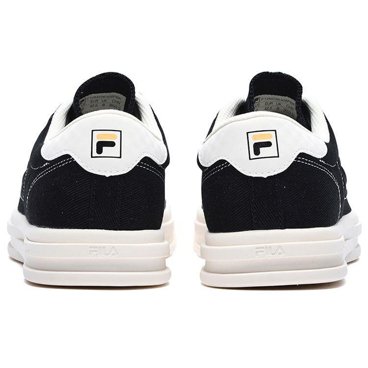 Fila Luke Canvas Удобные Легкие Дышащие Низкие Кеды для Скейтборда Женские кроссовки Черные F12W226308FBK