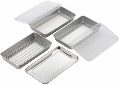 Shimomura Planning Набор для жарки жареных блюд в удобном для использования наборе включает в себя квадрат для приготовления пищи мелкий нержавеющая сталь 35573 7 предметов [Сделано в Японии] Подготовка,