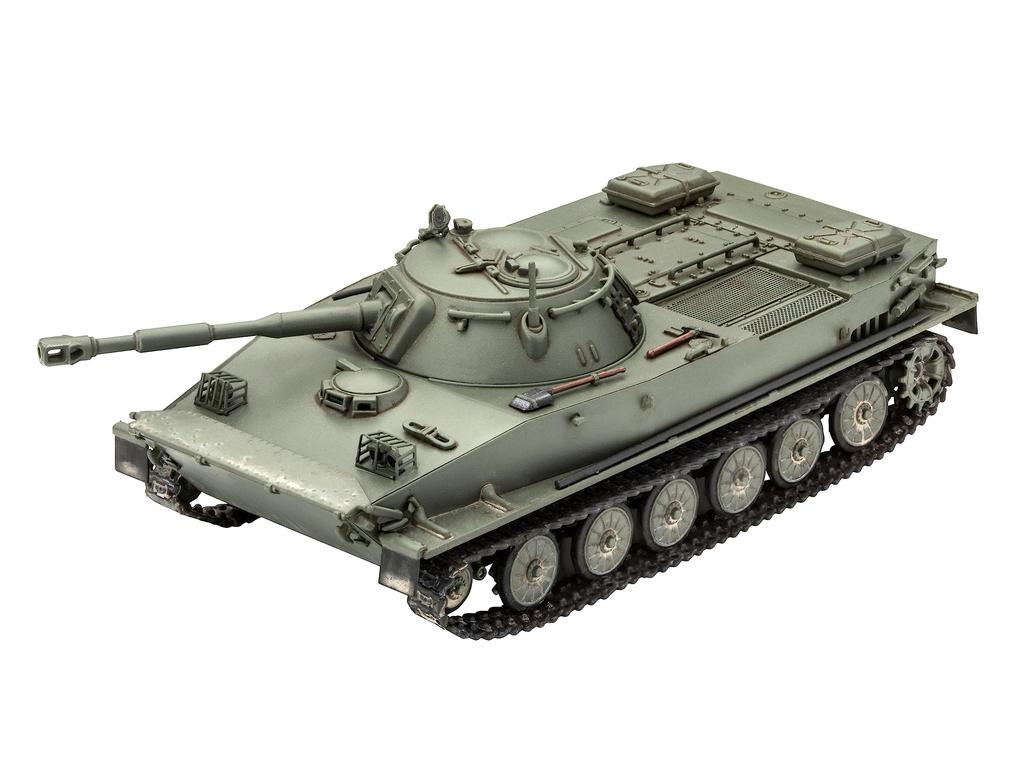 Немецкий Revell 1/72 Советская армия ПТ-76Б Пластиковая модель 03314