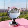 Mini Cute Glass Globe Earth Globe  Great Educational Toys Office Supplies Teaching Tools Desk Decoration Model Gift