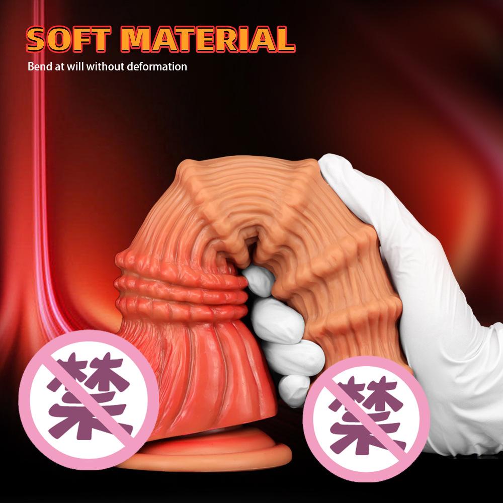 Alien Liquid Silicone Imitation Real and Fake Dildo  Oversized Long and Thick  Anal Expansion  Anal Plug  Masturbator Adult Sex Toy