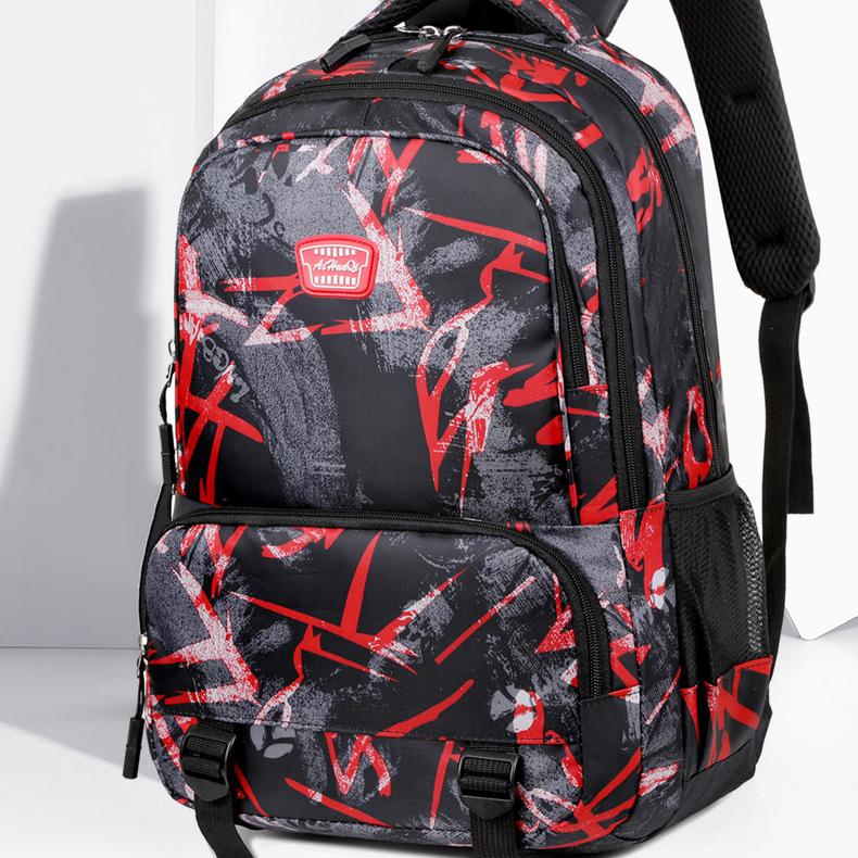 Новый рюкзак из ткани Оксфорд для мужчин и женщин, камуфляжный дорожный рюкзак для учеников младших классов, школьный портфель