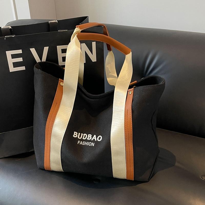 New Elegant and Simple Women's Shoulder Bag  High-quality Large-capacity Canvas Tote Bag