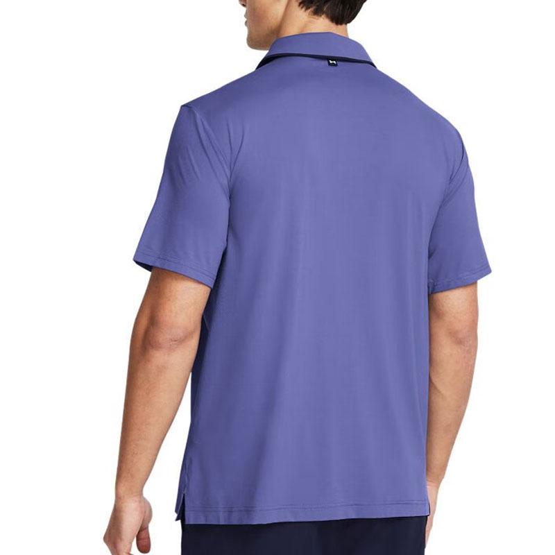 Under Armour Drive Chill Polo Shirt Men's Carbon Blue 1377364-561