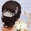 1шт цветочный венок головной убор невесты гирлянда повязка на голову сплав имитация жемчуга свадебный