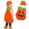 Warm And Comfy Children Pumpkin Costume With Hat And Shoe Covers For Halloween