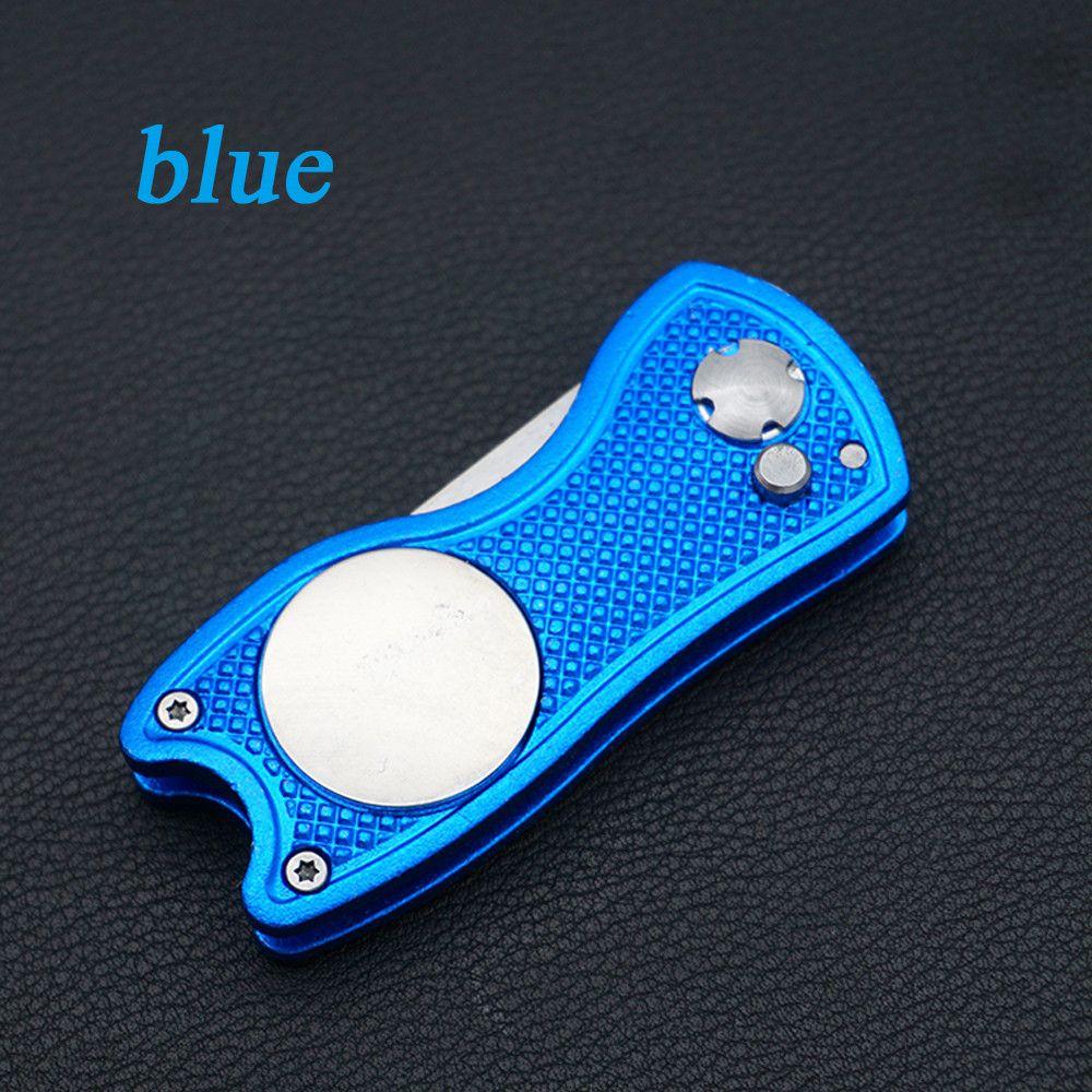 Training Stainless Steel Divot Repair Tool Pitch Groove Cleaner Putting Green Fork Golf Pitchfork