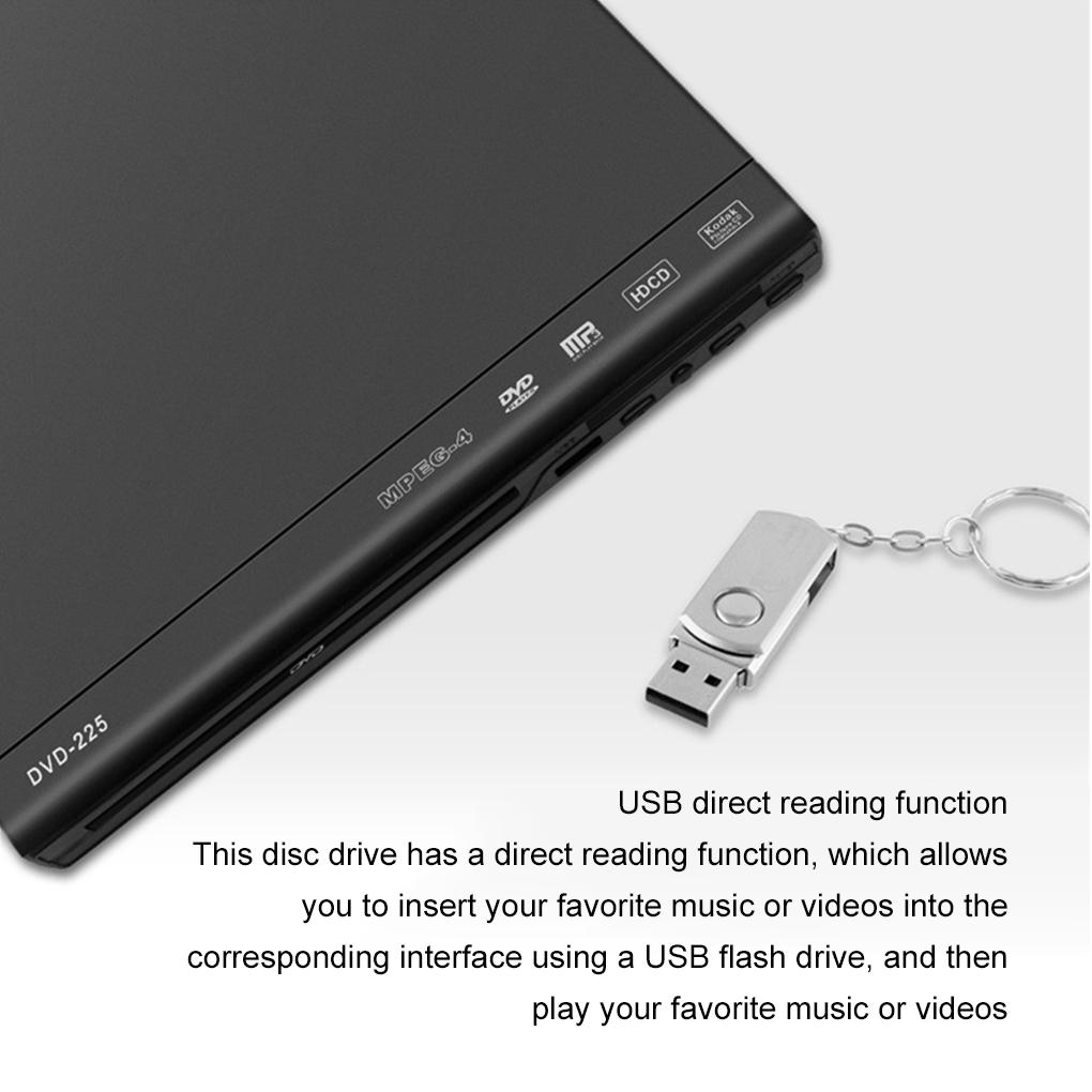 HD 1080P DVD-плеер с функцией прямого чтения USB FORCD-плеер для Smart Tv Мини-плеер FORCD