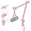 BOMGE Boom Arm Microphone Stand - Adjustable Heavy-Duty Suspension Boom Scissor Arm Stand with Cable Management Channel and Desk Clamp for Podcasting,