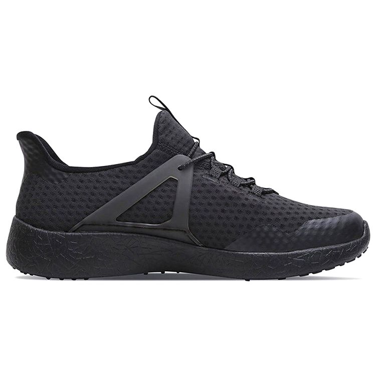 Skechers Кроссовки Burst Shinz Mesh Синтетическая кожа Ткань Спортивные Низкие Повседневные Мужские кроссовки Черный 52115-BBK