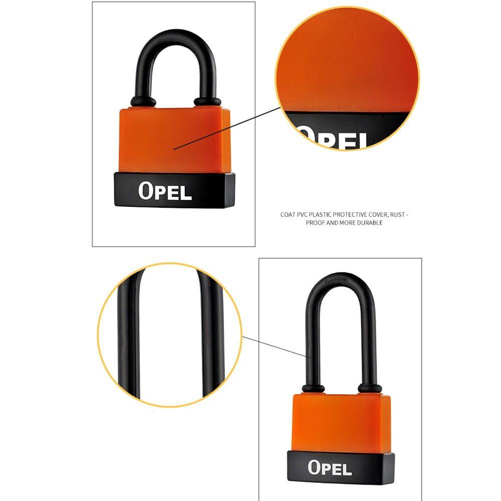 Противоугонный Водонепроницаемый Замок Защищенный от перекусывания Длинная Дужка Полезные Замки для Ворот