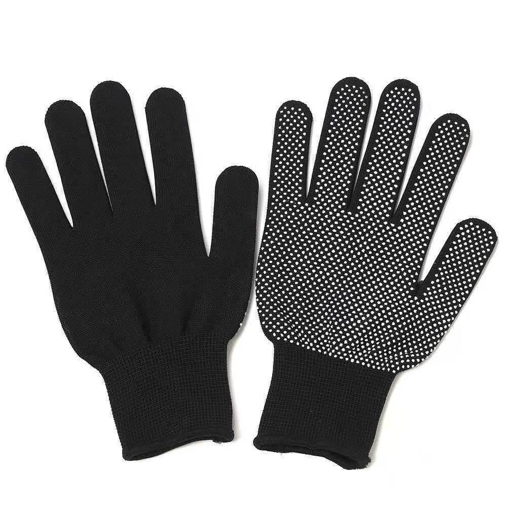 12pairs Anti Slip Safety Work Gloves Heat Resistant Outdoor Cycling Gloves Household