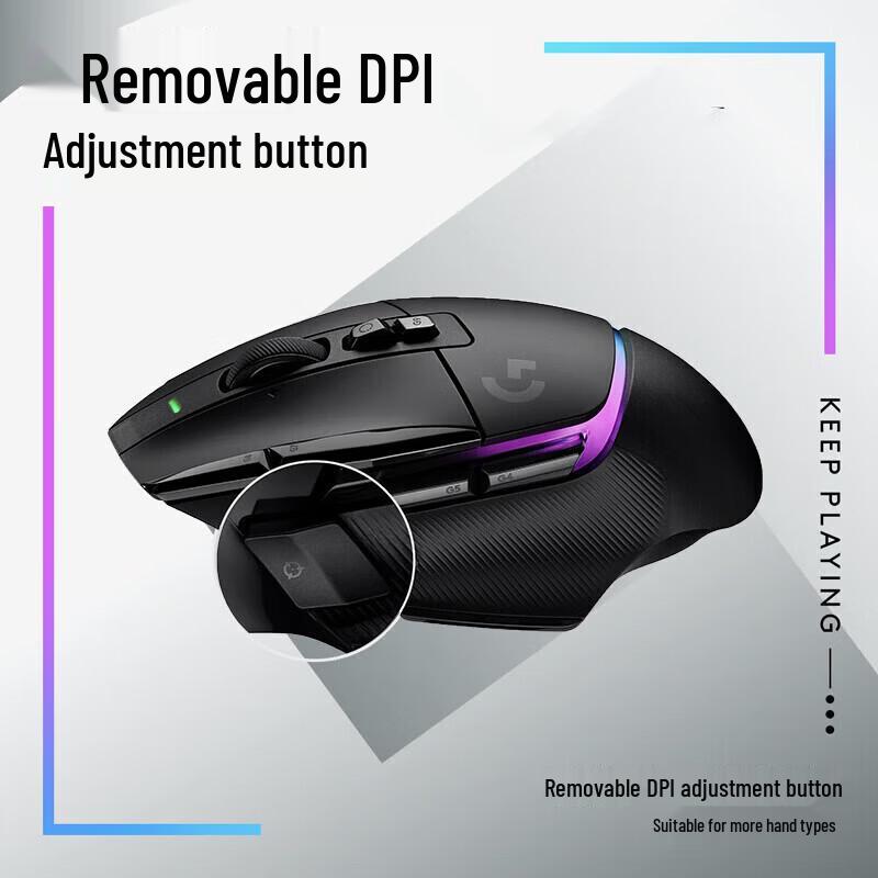 Logitech Беспроводная RGB-игровая мышь G502 X PLUS LIGHTSPEED